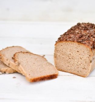 Chleb żytni na naturalnym zakwasie z pestkami słonecznika